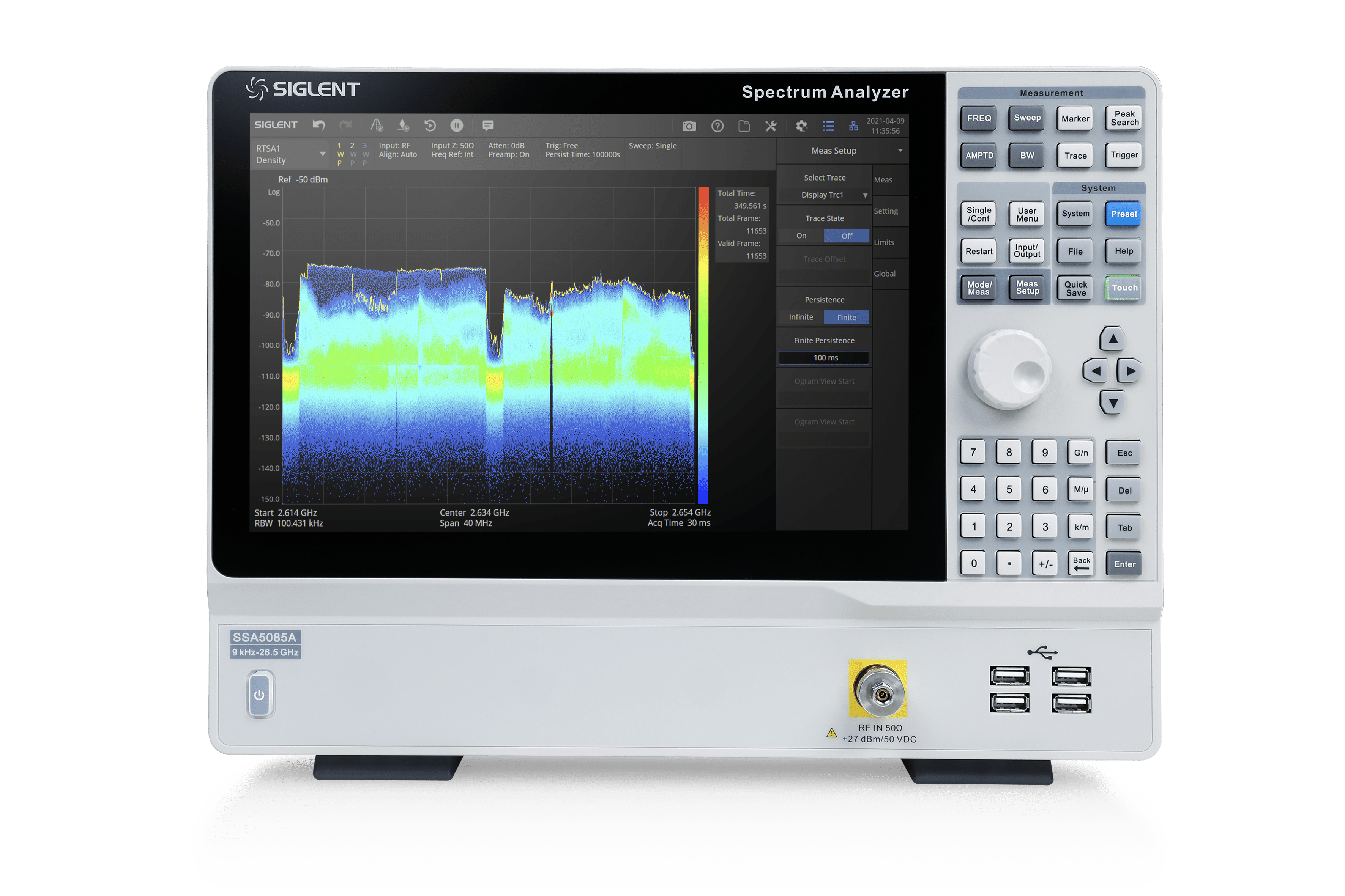 High-Resolution Optical Spectrum Analyzer AP201x Series